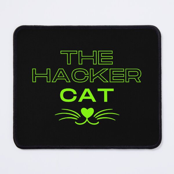 Item preview, The hacker cat funny minimalistic design designed and sold by DigitalMagShop.