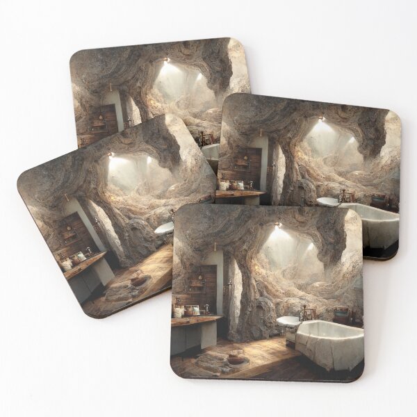 Item preview, Underground-Cave Bathroom 2 designed and sold by Styxiann.