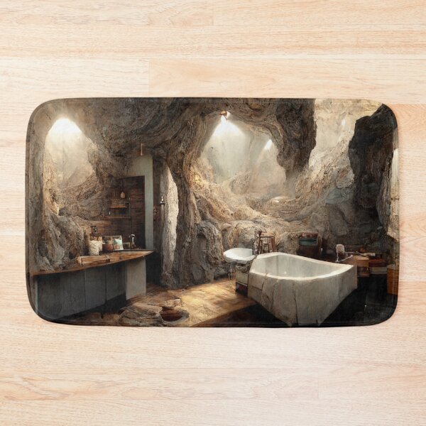 Item preview, Underground-Cave Bathroom 2 designed and sold by Styxiann.