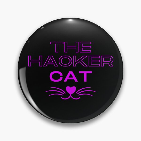 Item preview, The hacker cat funny minimalistic design designed and sold by DigitalMagShop.