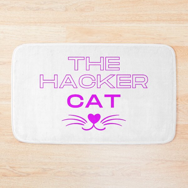 Item preview, The hacker cat funny minimalistic design designed and sold by DigitalMagShop.