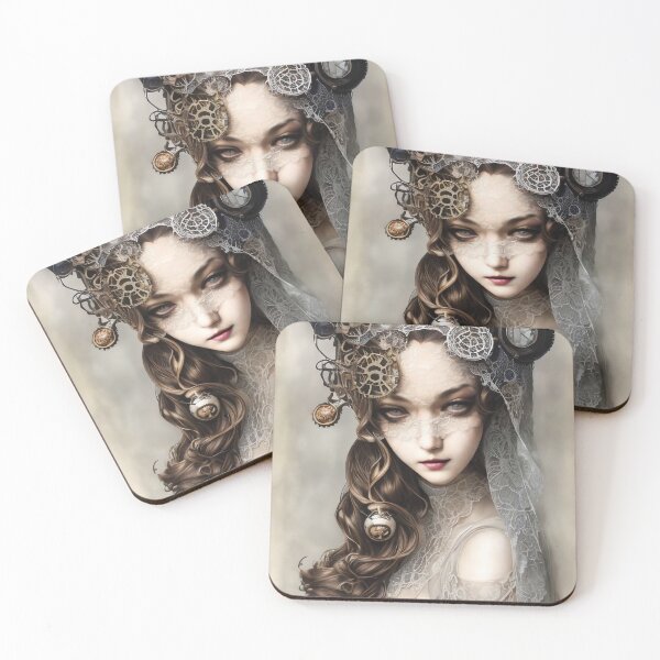 Item preview, Athena Steampunk Girl Portrait  designed and sold by Kamiri.