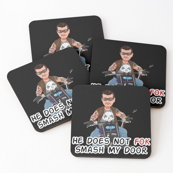 Item preview, Gunther Steiner | he does not fok smash my door | United Kingdom designed and sold by senouz.