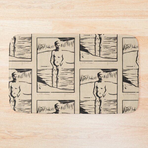 Item preview, Ernst Ludwig Kirchner Badender Junge  designed and sold by TeeARTHY.
