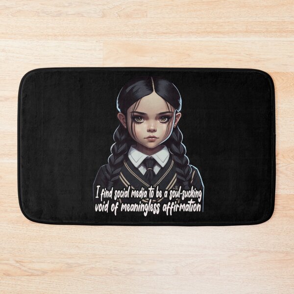 Item preview, Wednesday addams anime character designed and sold by Animal-ink.