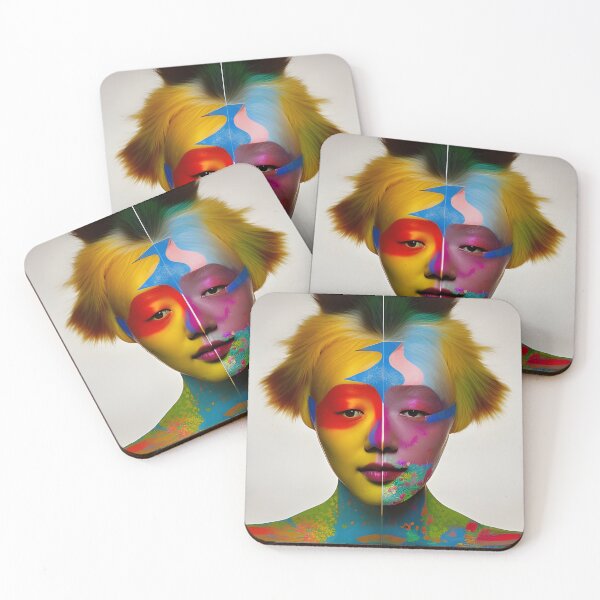 Item preview, Split Self Personality: Man Portrait with Surreal Details designed and sold by artmanikin.