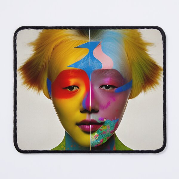 Item preview, Split Self Personality: Man Portrait with Surreal Details designed and sold by artmanikin.