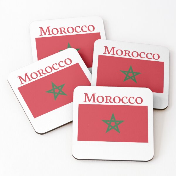 Item preview, love Morocco, Flag designed and sold by ReephShop ★★★★★.