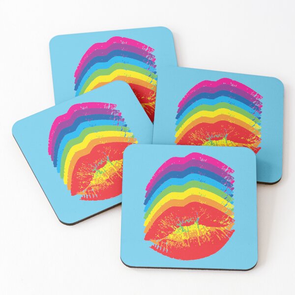 Item preview, Colorful Lips Kissable 80s designed and sold by EbnerPrints.