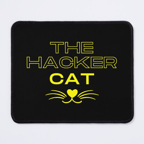 Item preview, The hacker cat funny minimalistic design designed and sold by DigitalMagShop.