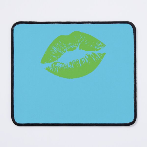 Item preview, Green Lips Kissable 80s designed and sold by EbnerPrints.