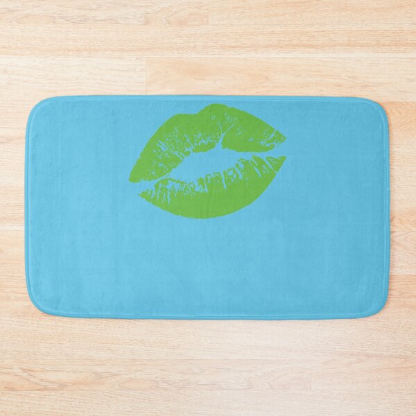 Item preview, Green Lips Kissable 80s designed and sold by EbnerPrints.