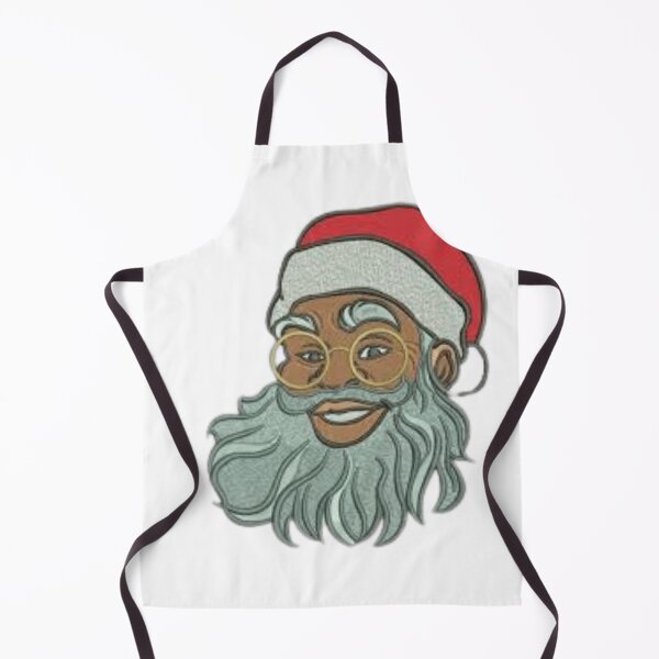 Item preview, black happy holidays african american santa mrs designed and sold by BORHIM-ART.