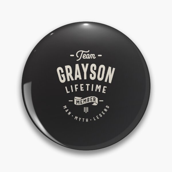 Item preview, Team Grayson Lifetime Member Personalized Name designed and sold by cidolopez.