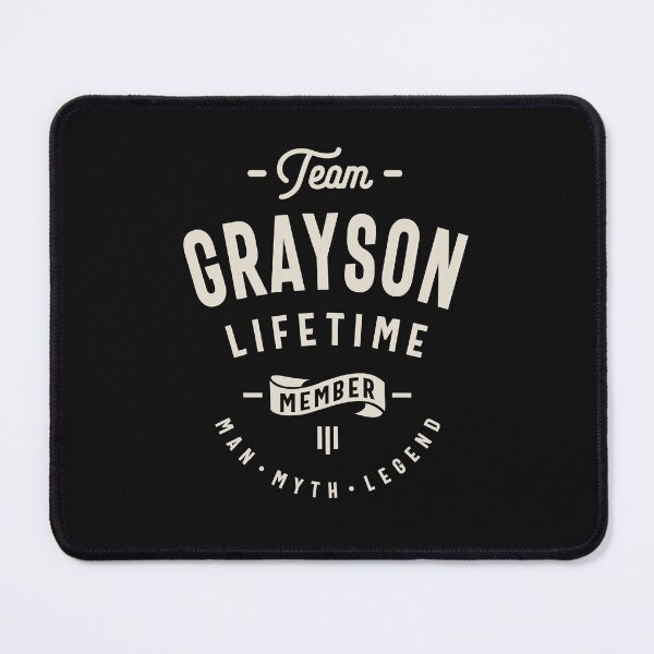 Item preview, Team Grayson Lifetime Member Personalized Name designed and sold by cidolopez.