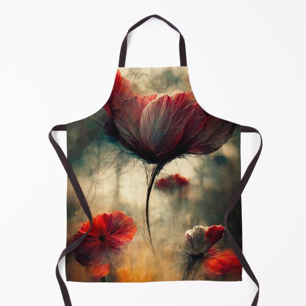 Item preview, Red Flower Springing Up From The Earth designed and sold by BySpinny.