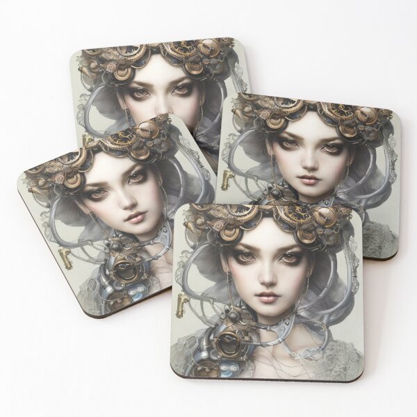 Item preview, Alanis Steampunk Girl Portrait  designed and sold by Kamiri.