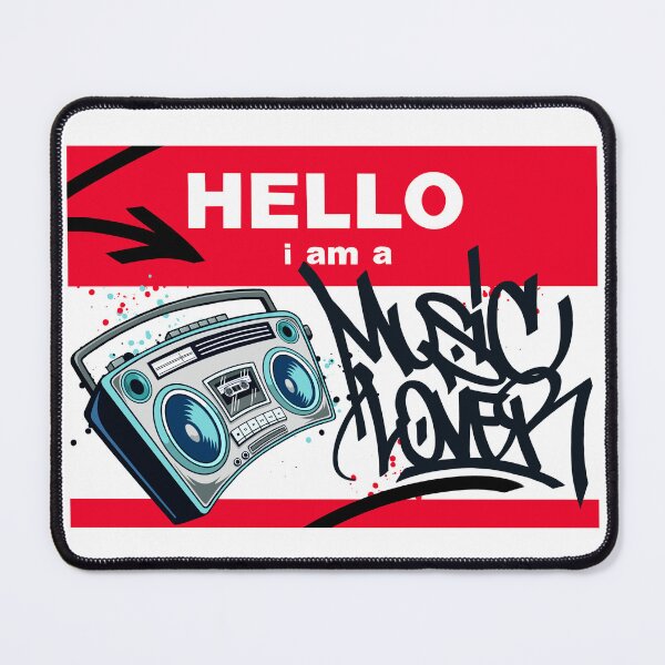 Item preview, I am a Music Lover designed and sold by Wounyz.