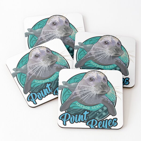 Item preview, Harbor Seal at Point Reyes California designed and sold by SunNoonPark.
