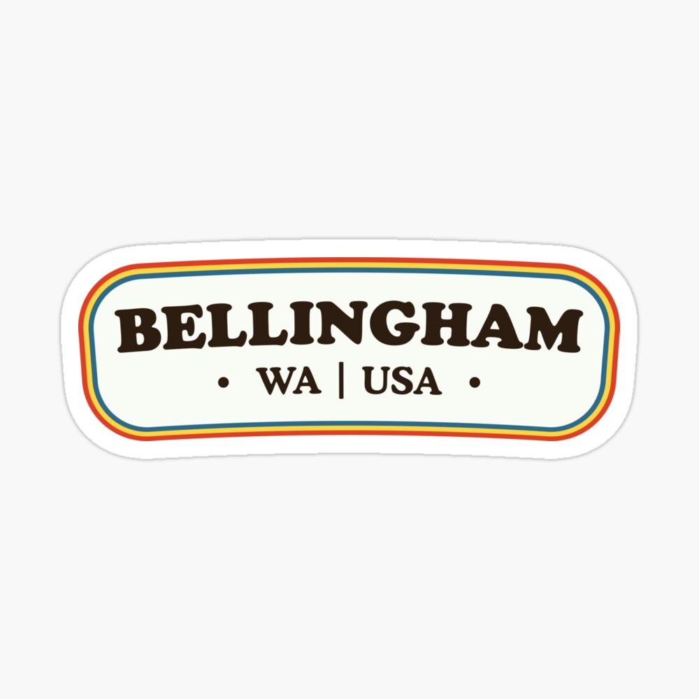 Bellingham | Retro Badge Sticker