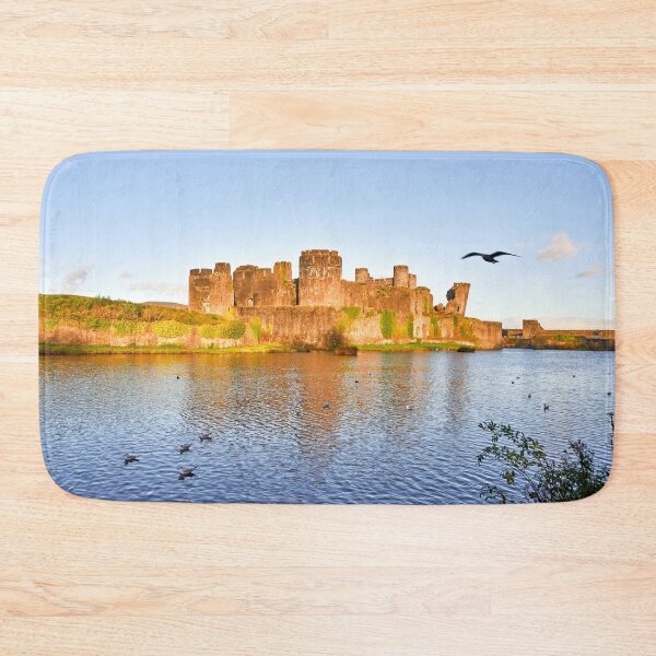 Item preview, Sunset, Caerphilly Castle, Wales designed and sold by VnGphoto.