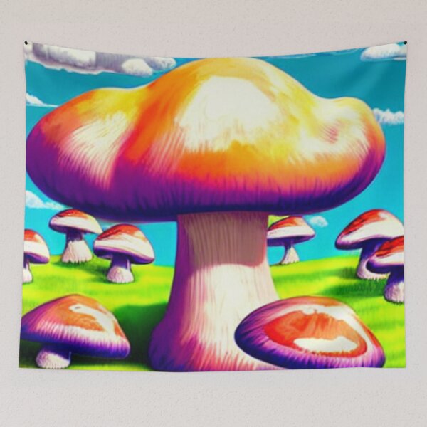 Item preview, Cozy Mushroom World | Fantacy Shrooms designed and sold by SchlossInspire.
