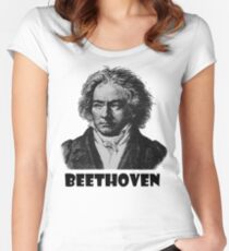 Beethoven Women's Fitted Scoop T-Shirt