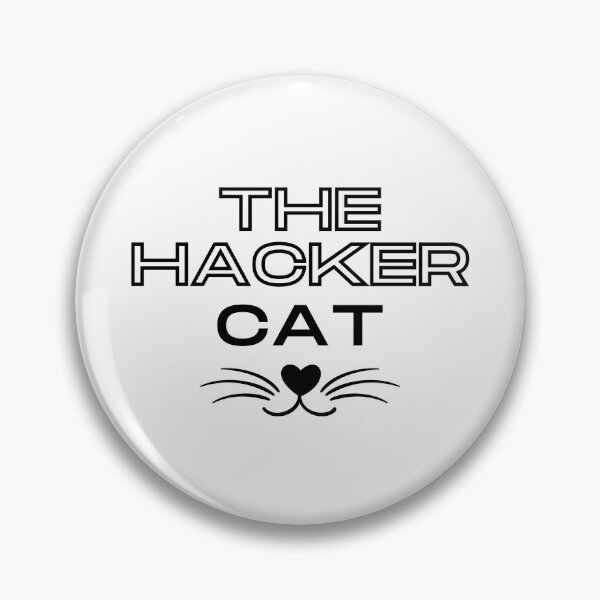 Item preview,  The hacker cat funny minimalistic design designed and sold by DigitalMagShop.