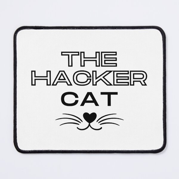 Item preview,  The hacker cat funny minimalistic design designed and sold by DigitalMagShop.