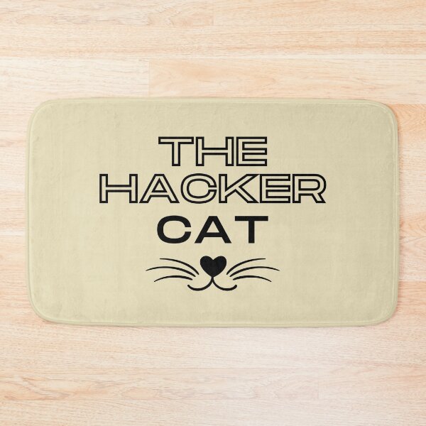 Item preview,  The hacker cat funny minimalistic design designed and sold by DigitalMagShop.