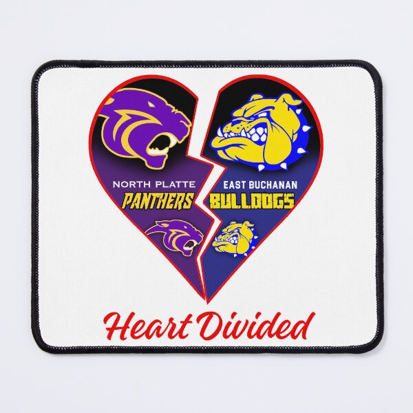 Item preview, North Platte East Buchanan Heart Divided v2 designed and sold by HighPack.