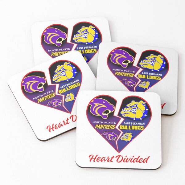 Item preview, North Platte East Buchanan Heart Divided v2 designed and sold by HighPack.