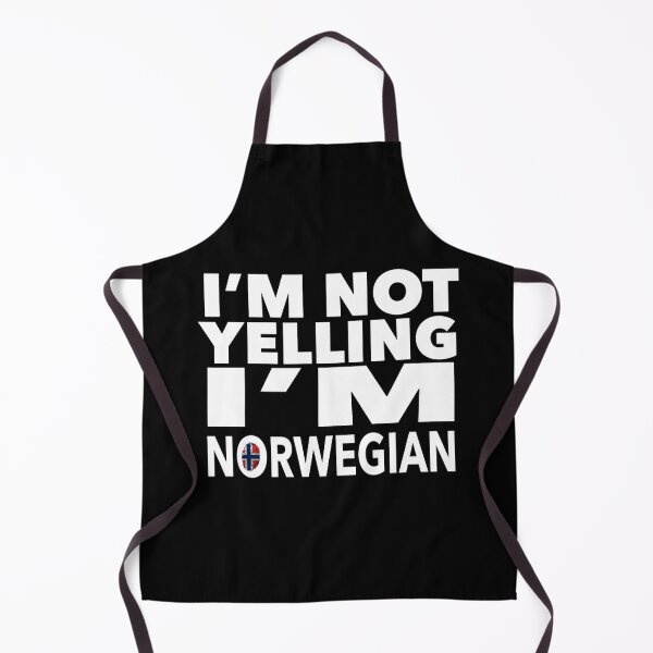 Item preview, Norwegian present - i'm not yelling, i'm Norwegian - Norwegian gifts - Norwegian flag - Norway Gift - Norwegian Decor designed and sold by babaorum.