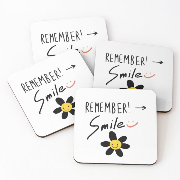 Item preview, Remember to smile smiley designed and sold by Aminesnip.