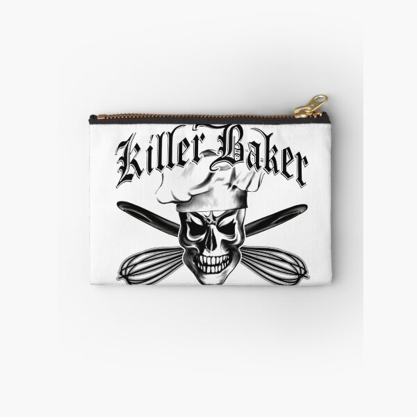 Item preview, Baker Skull 3: Killer Baker and Crossed Whisks designed and sold by sdesiata.