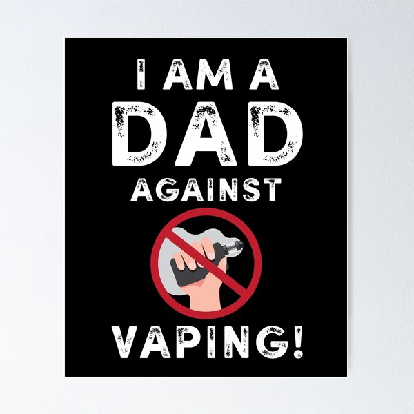 Item preview, I Am A Dad Against Vaping Health Conscious Gift For Non-Smoker Anti-Vape Father Pops Grandpa designed and sold by ArtistryPrint.
