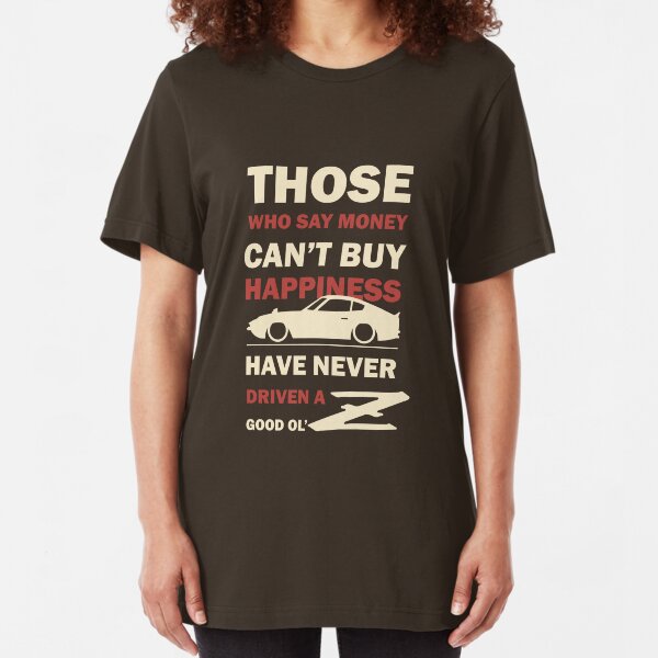 Happiness in a Datsun Z Slim Fit T-Shirt