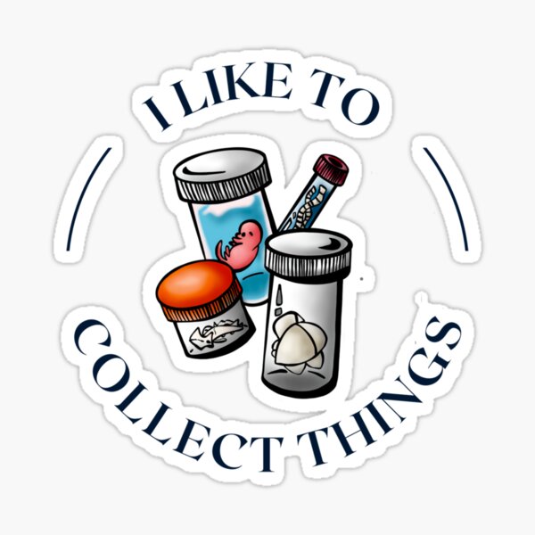 Item preview, I like to Collect Things-Veterinary designed and sold by BlackCatArtBB.