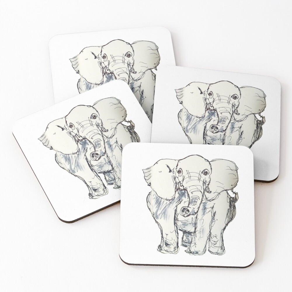 Item preview, Coasters (Set of 4) designed and sold by whatnick.