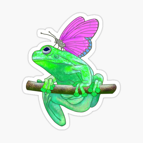 Spirit Frog Stickers for Sale, Free US Shipping