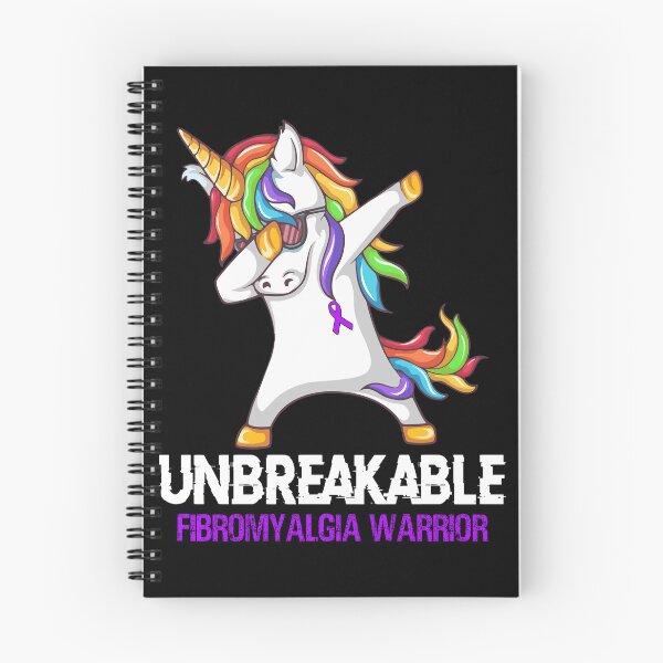 Item preview, Fibromyalgia Awareness - Unicorn Fibromyalgia Warrior Ribbon UNBREAKABLE designed and sold by Fernandezf.