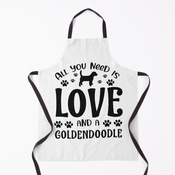 Item preview, All you need is love and a Goldendoodle designed and sold by BlackCatArtBB.