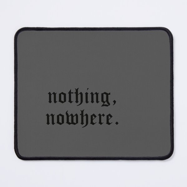 Item preview, Nothing, nowhere. design lettering gothic designed and sold by herissontattoo.
