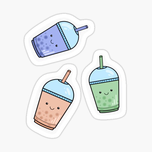 Boba Friends Sticker