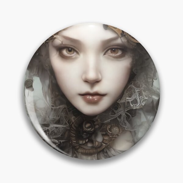 Item preview, Amber Steampunk Girl Portrait  designed and sold by Kamiri.