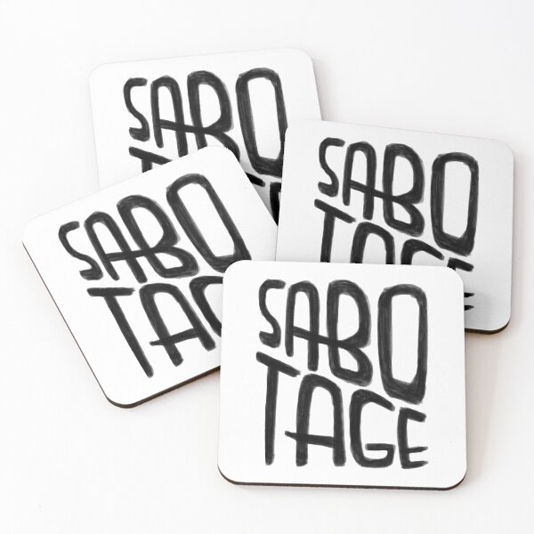 Item preview, Saboteur, Sabotage designed and sold by badlydrawnbabe.