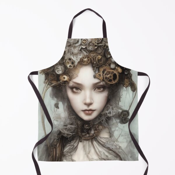 Item preview, Amber Steampunk Girl Portrait  designed and sold by Kamiri.
