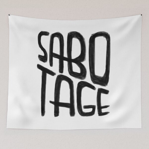 Item preview, Saboteur, Sabotage designed and sold by badlydrawnbabe.