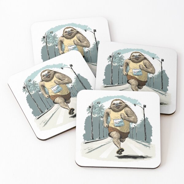 Item preview, Sloth Running designed and sold by Bondoboxy.