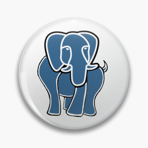 Item preview, Slonik (PostgreSQL Mascot) designed and sold by whatnick.